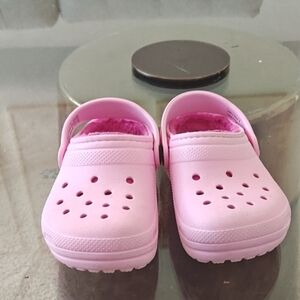 CROCS Pink Kids Slippers